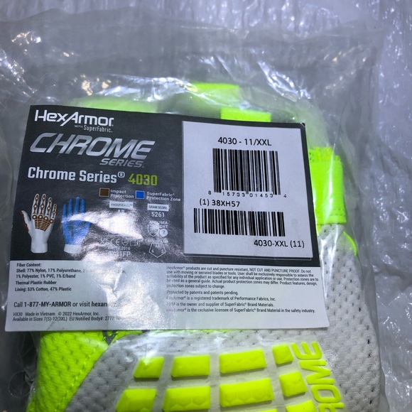 HexArmor brand new in package XXL puncture resistant work gloves. - Picture 5 of 5